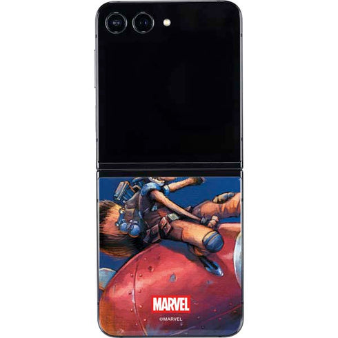 Marvel Rocket Raccoon Rocket Ride Galaxy Z Flip5 5G Skin